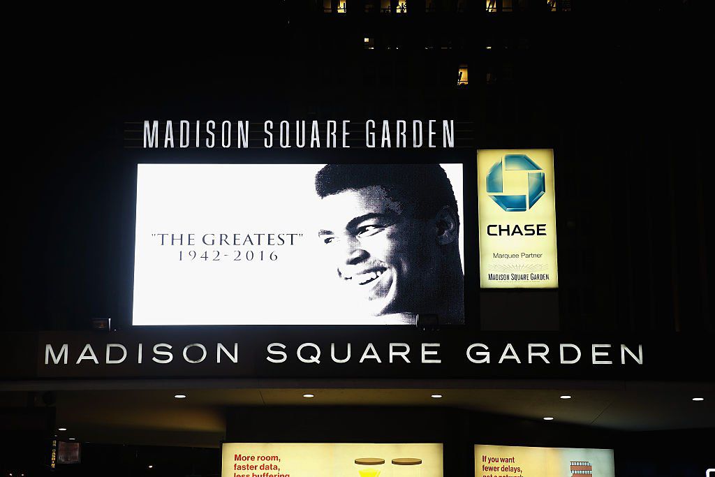 Outside Madison Square Garden (Getty Images)